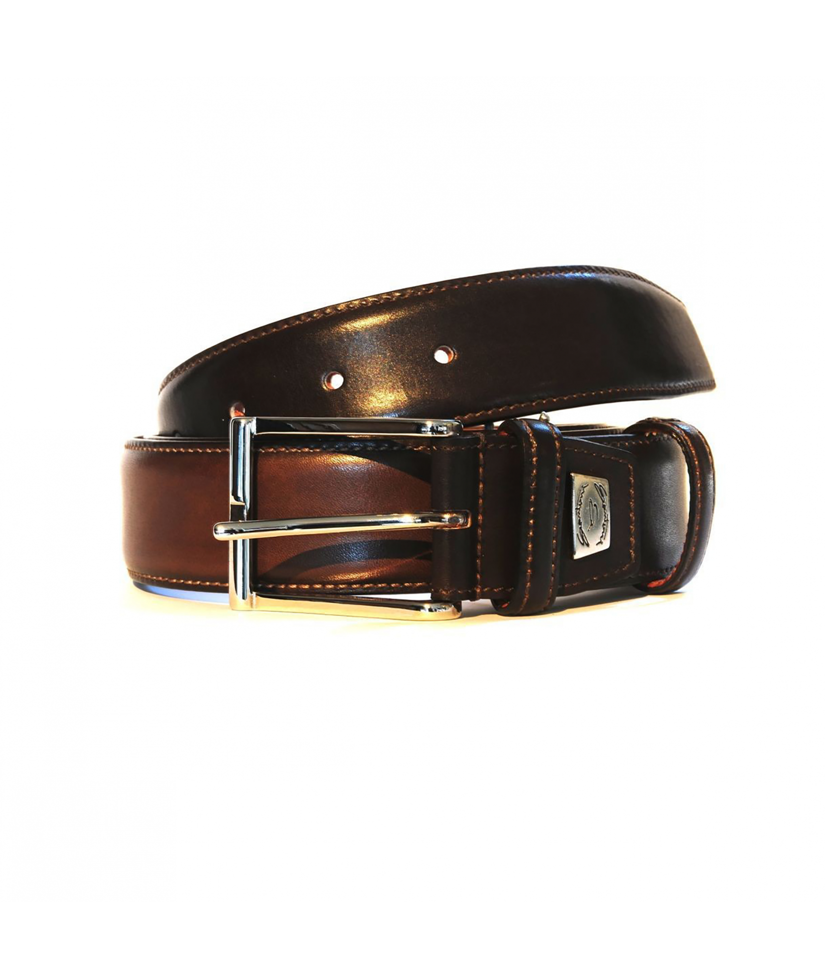 Santoni Belt Leather (373)