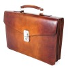 Santoni Briefcase Bag Cognac M50 (28097), photo 2