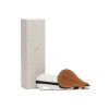 TRAVEL SHOEHORN WITH LEATHER HANDLE (38314)