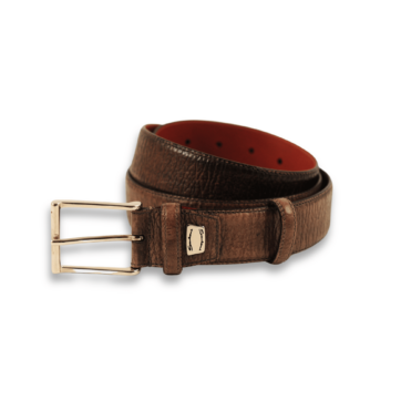 SANTONI - Ceintuur leer bruin 3,5cm (39937)