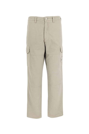 STONE ISLAND - GHOST CARGO TROUSERS LIGHT GRAY (42599)