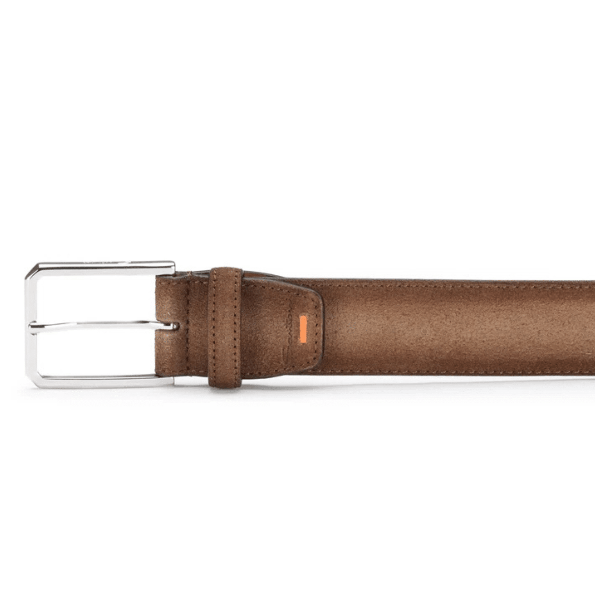 SANTONI - Ceintuur suède middenbruin 3,5cm (43594) SANTONI - Ceintuur suède middenbruin 3,5cm (43594)