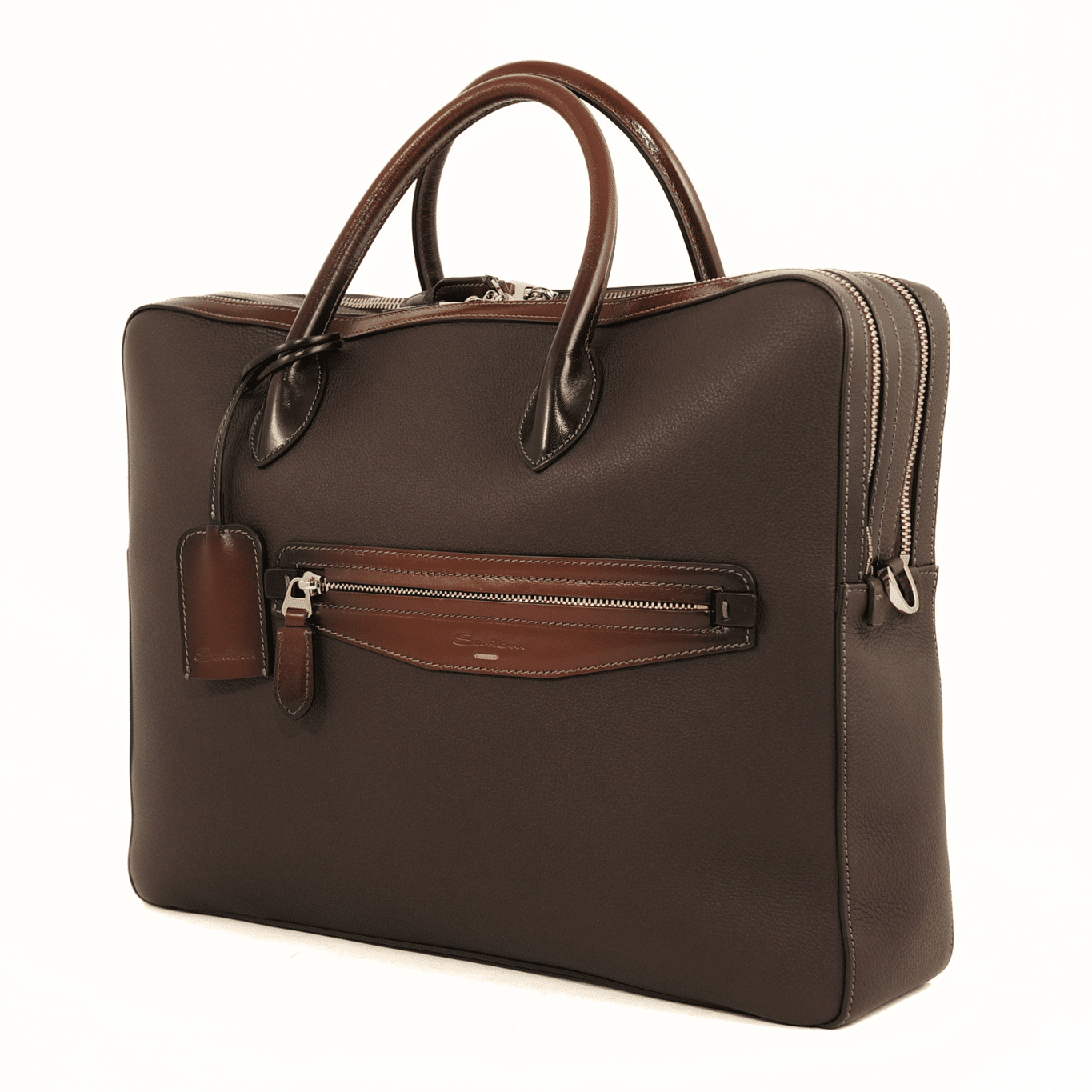 SANTONI - Aktetas donkerbruin (43651) SANTONI - Aktetas donkerbruin (43651)