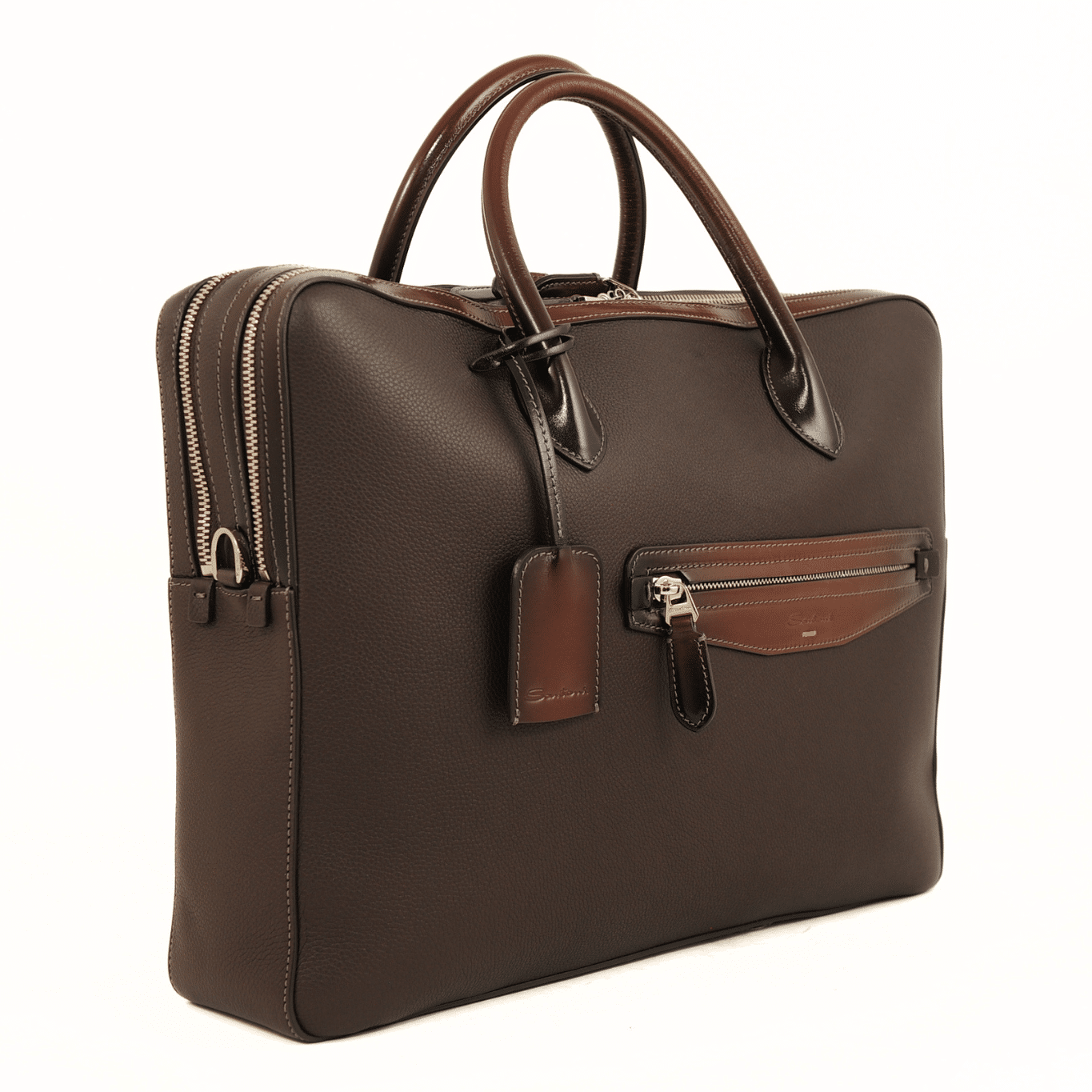 SANTONI - Aktetas donkerbruin (43651) SANTONI - Aktetas donkerbruin (43651)