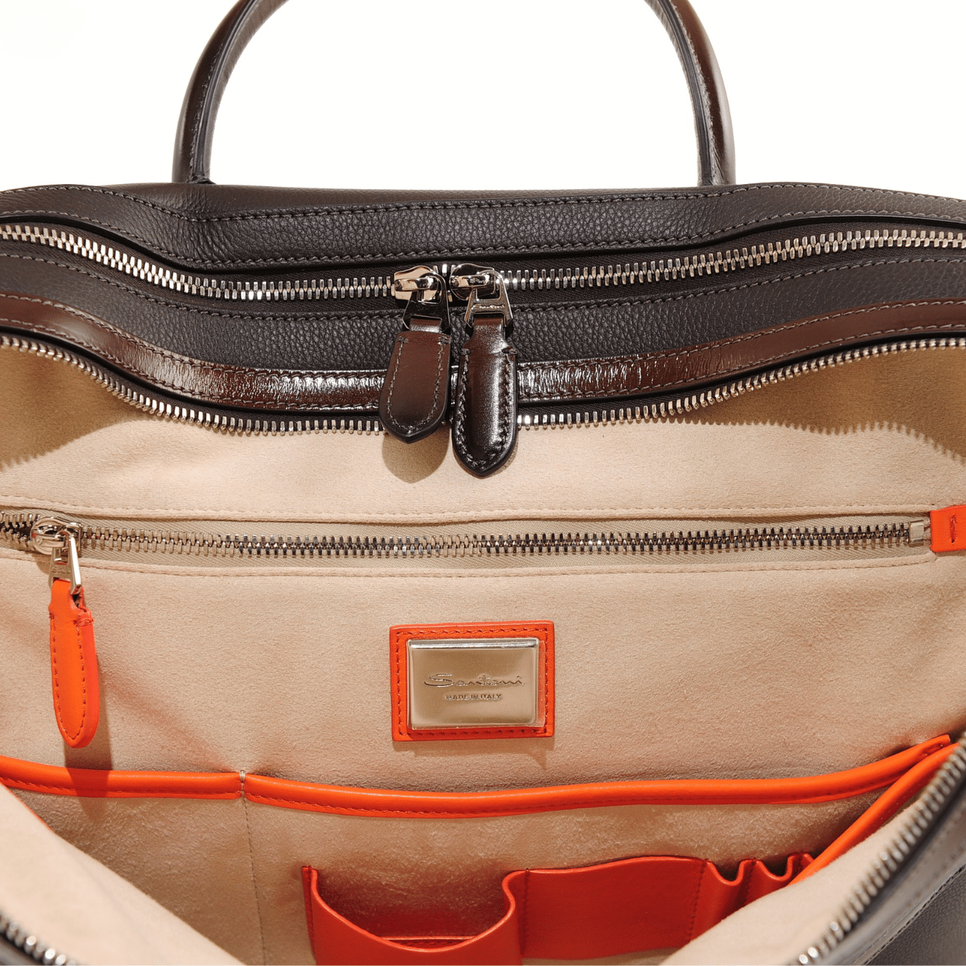 SANTONI - Aktetas donkerbruin (43651) SANTONI - Aktetas donkerbruin (43651)