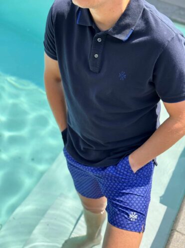 Jacob Cohen - Poloshirt donkerblauw (38894)